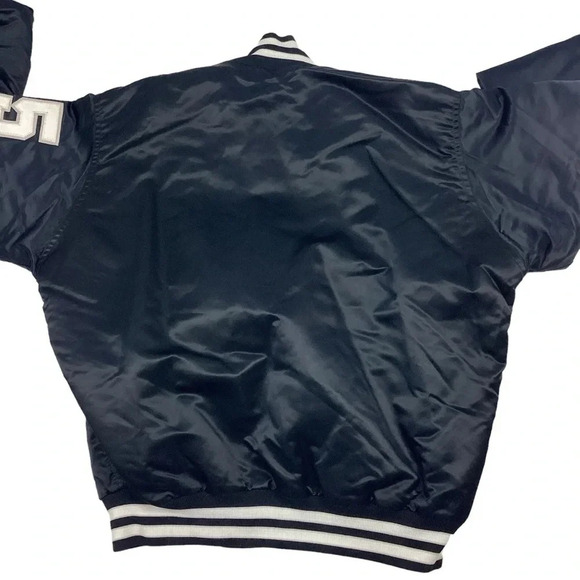Vintage Whitworth University 80s satin bomber jacket - Picture 3 of 6